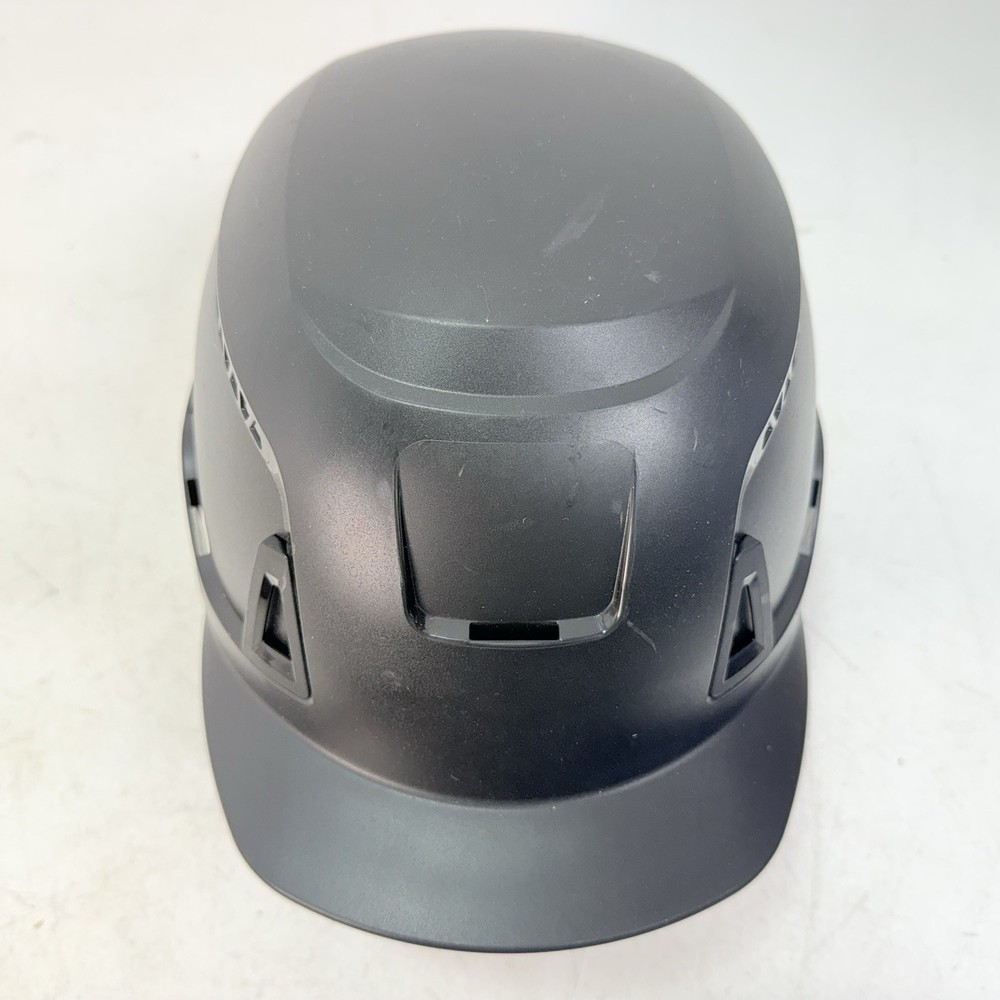 Front brim, Type II Class E, Non-Vent Hard Hat with Mips Black Adjustable 53-63