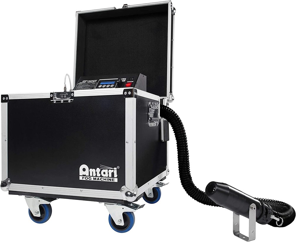 Antari S-500 Adjustable High Output Snow Machine with Integrated Road Case