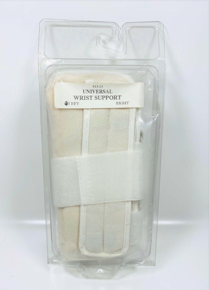 Universal Wrist Support  Fits All - Left Wrist - White