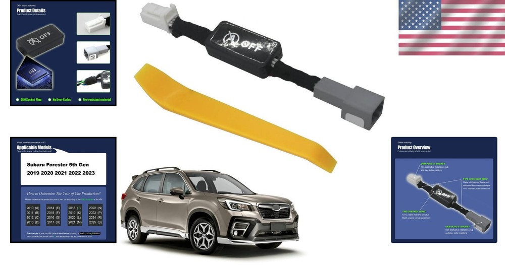 Subaru Forester Auto Start Stop Eliminator - Plug & Play