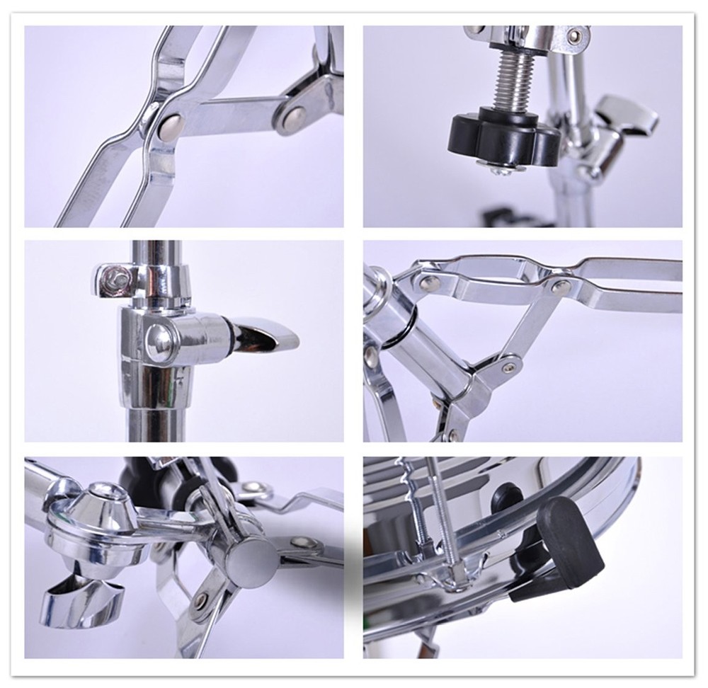 Snare Drum Stand Practice Pad Stand Double Braced Tripod Sturdy Support