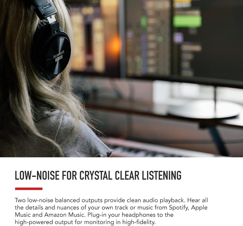 Portable & Professional Audio Interface – Scarlett Solo