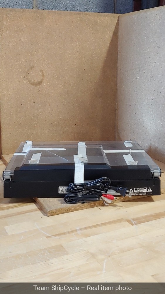 Sansui PL35 Automatic Direct Drive Linear Tracking Turntable Black 1980s G2U