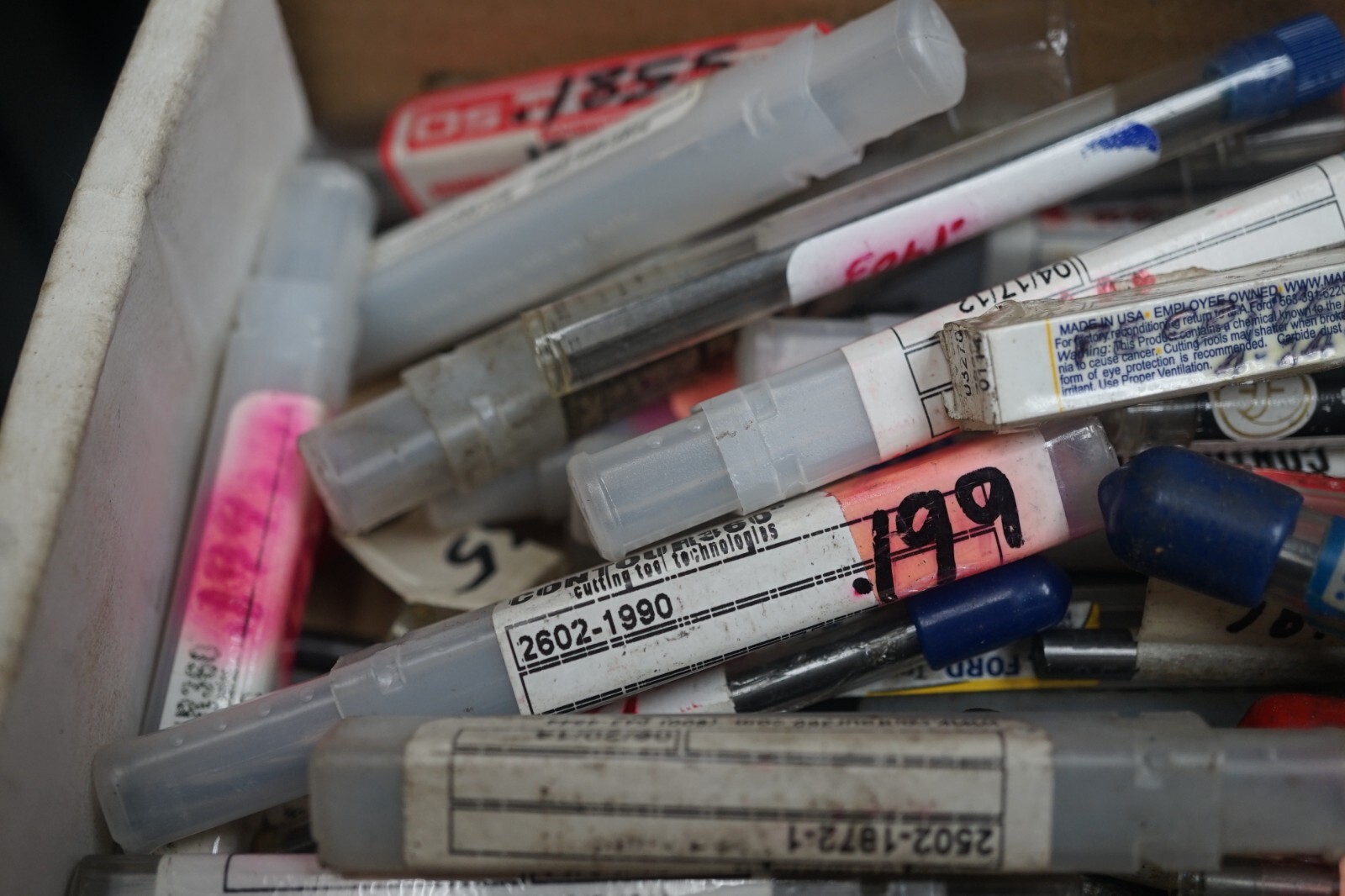 Carbide Reamers .1750"-.1999" Select from List