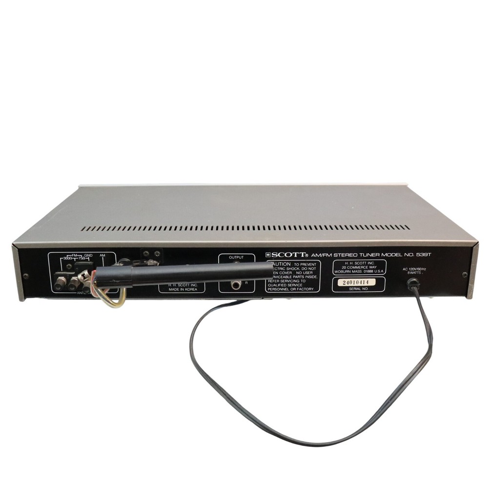 Scott Model 539t Tuner Tested and Working