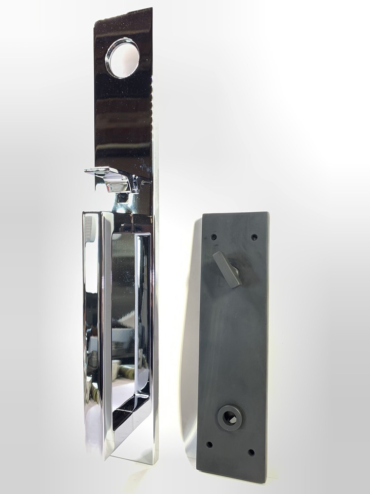 Baldwin 85392ENTRX Minneapolis Full Escutcheon Single Cylinder Entry Handleset