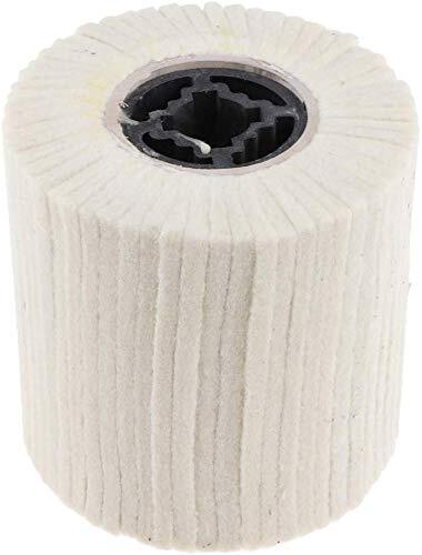 Wool Felt Wire Drawing Wheel Buffer Wheel Buffing Drum Polishing Brush 100X100MM