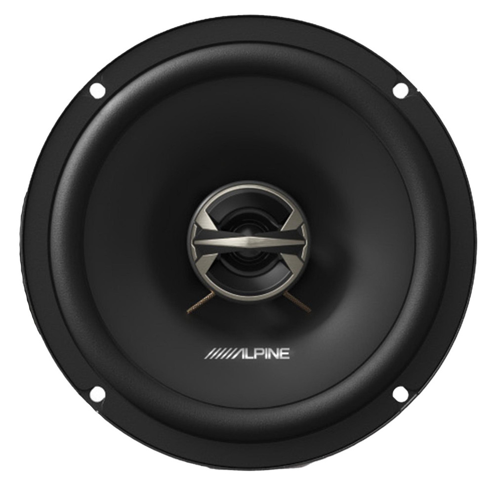2 Pairs (4 Total) Alpine EL-E65-G 6.5" 2-way 4-ohm Coaxial Car Speakers