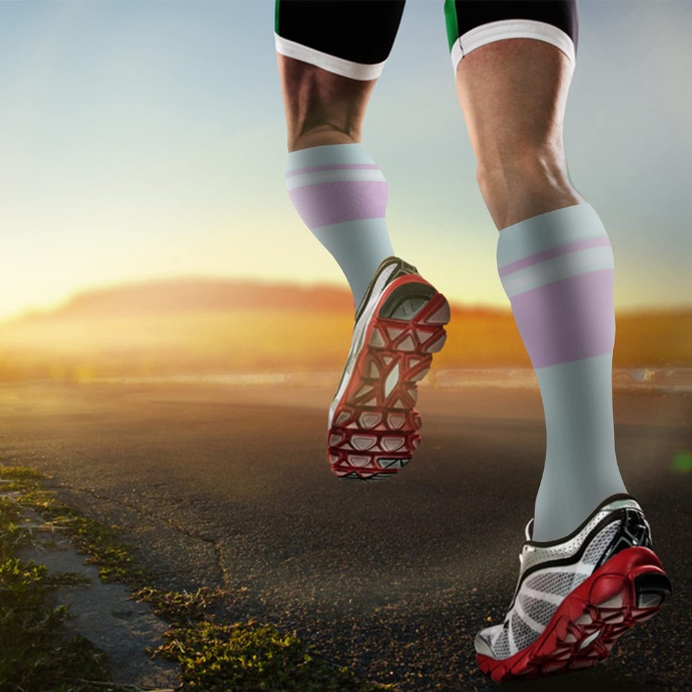 Compression Socks for Women Men 3 Pairs Graduated Compression Support Circula...