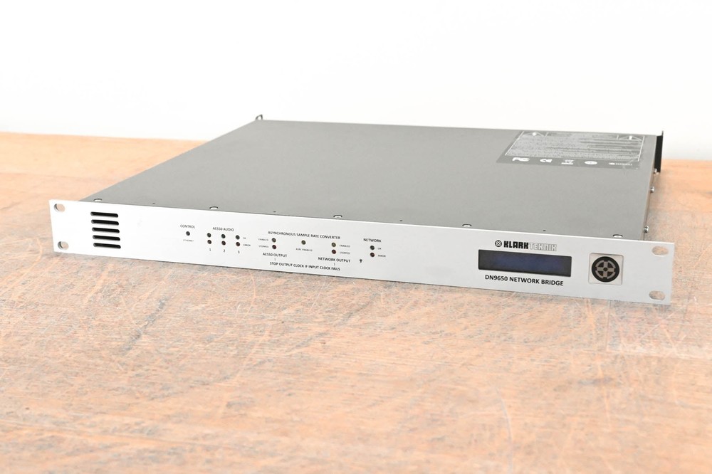 Klark Teknik DN9650 Digital Audio Network Bridge CG01GBE