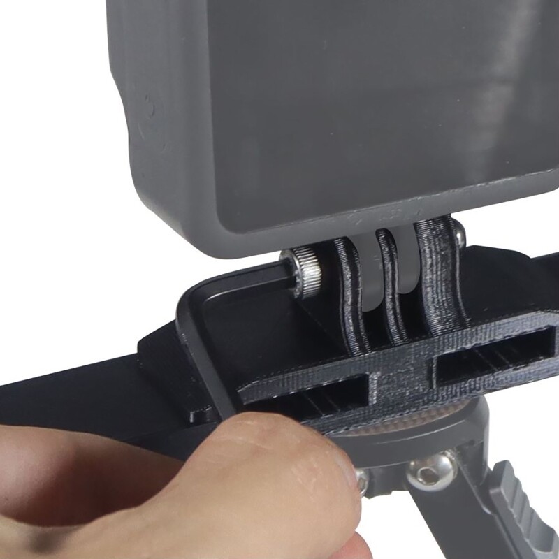3D Printed Action Camera Tripods Adapter Dual Cold Shoe Mount Bracket Extension