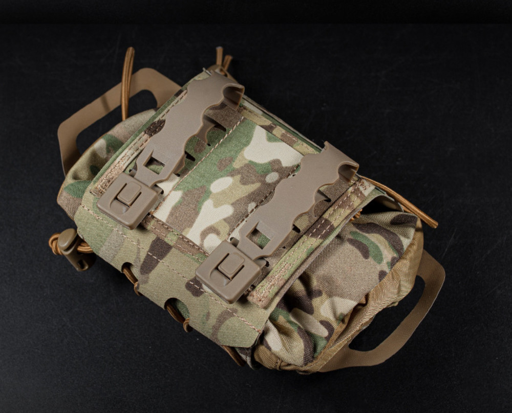 Tactical First Aid Kit Pouch Molle Medical Pouch ReFlex IFAK Pull-Out Black