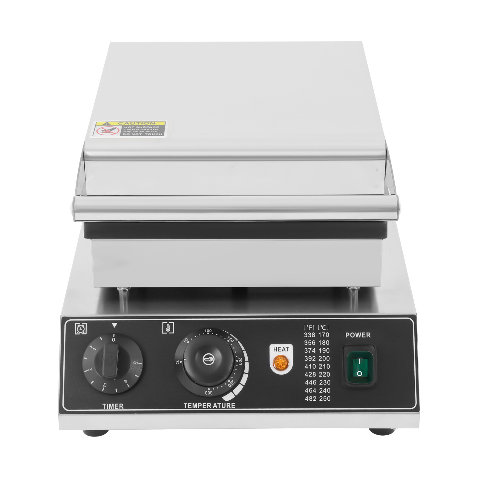 Electric Waffle Maker Commercial Belgian Waffle Baker Nonstick Baking Machine