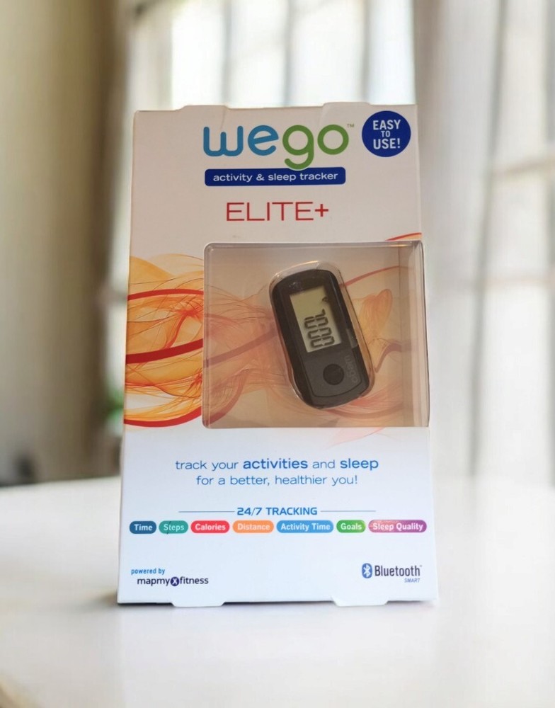 WeGo ELITE+ Activity and Sleep Tracker  24/7 Tracking New In Box