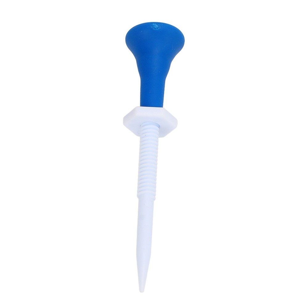 5pcs Golf Tees Holder Plastic 85mm Length Adjustable Hex Screw Nut Golf Training