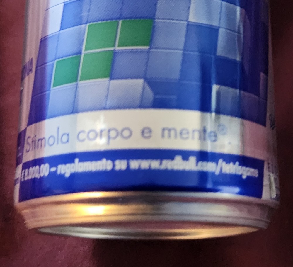 Red Bull - Tetris - 250ml - Italy - EMPTY Can