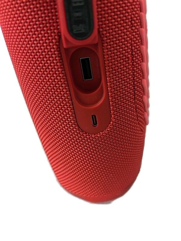 Red Jbl charge 5 Bluetooth Speaker
