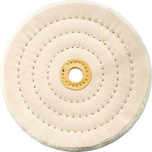 6" Cotton Buffing Wheel for Bench Grinder