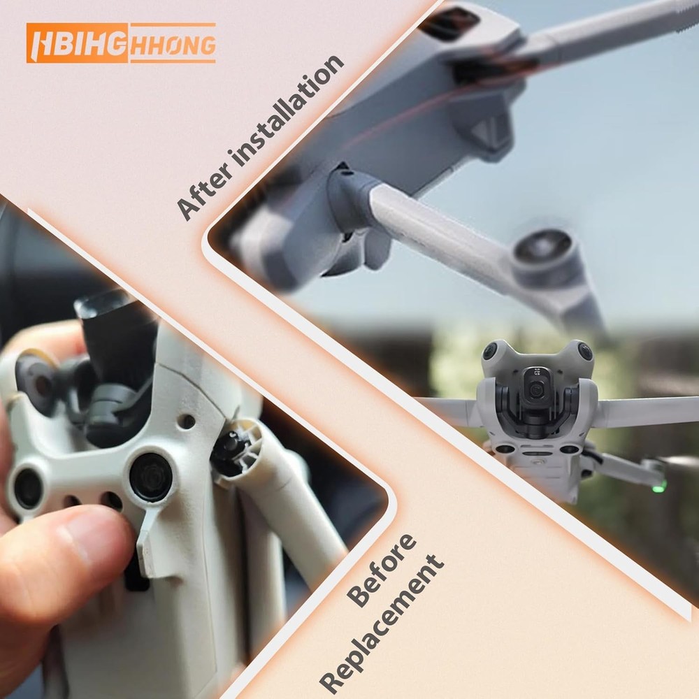 Front Arm Axis Replacement for DJI Mini 4 Pro/Mini 3 Shaft Screws...