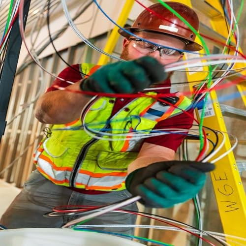 25 ft. 8 Red Stranded CU SIMpull THHN Wire red