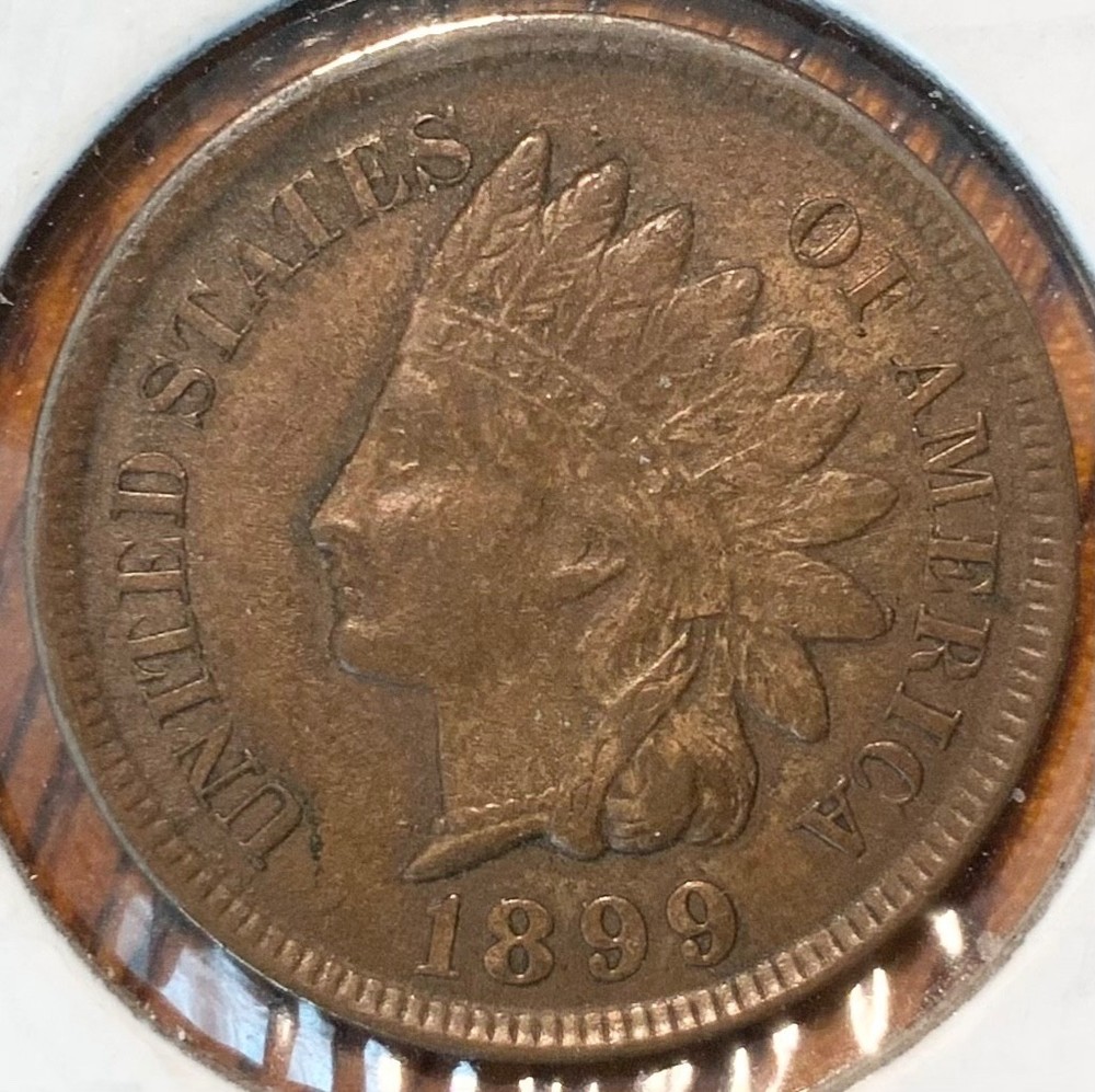 1899 United States Indian Head Cent 1C