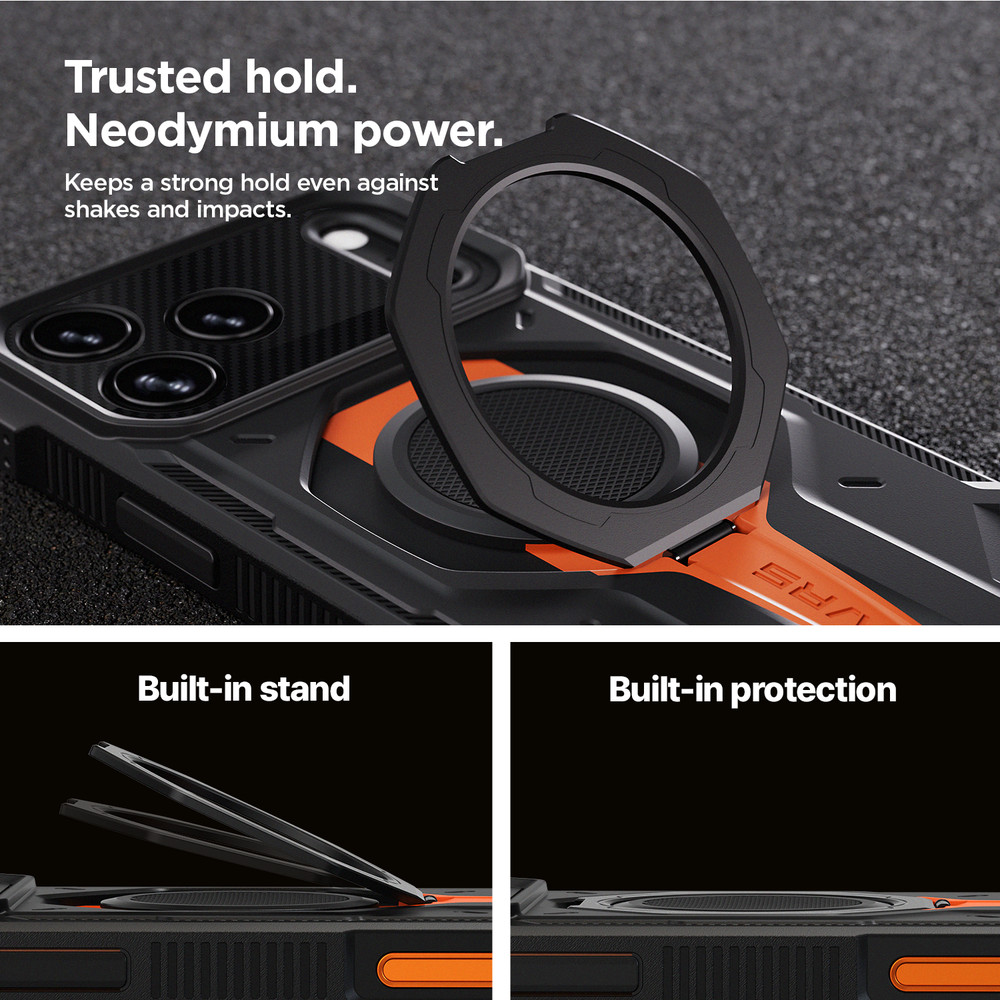 For Apple iPhone 17 Pro Max Case VRS [Quickstand Pro] Magnetic Kicstand Case