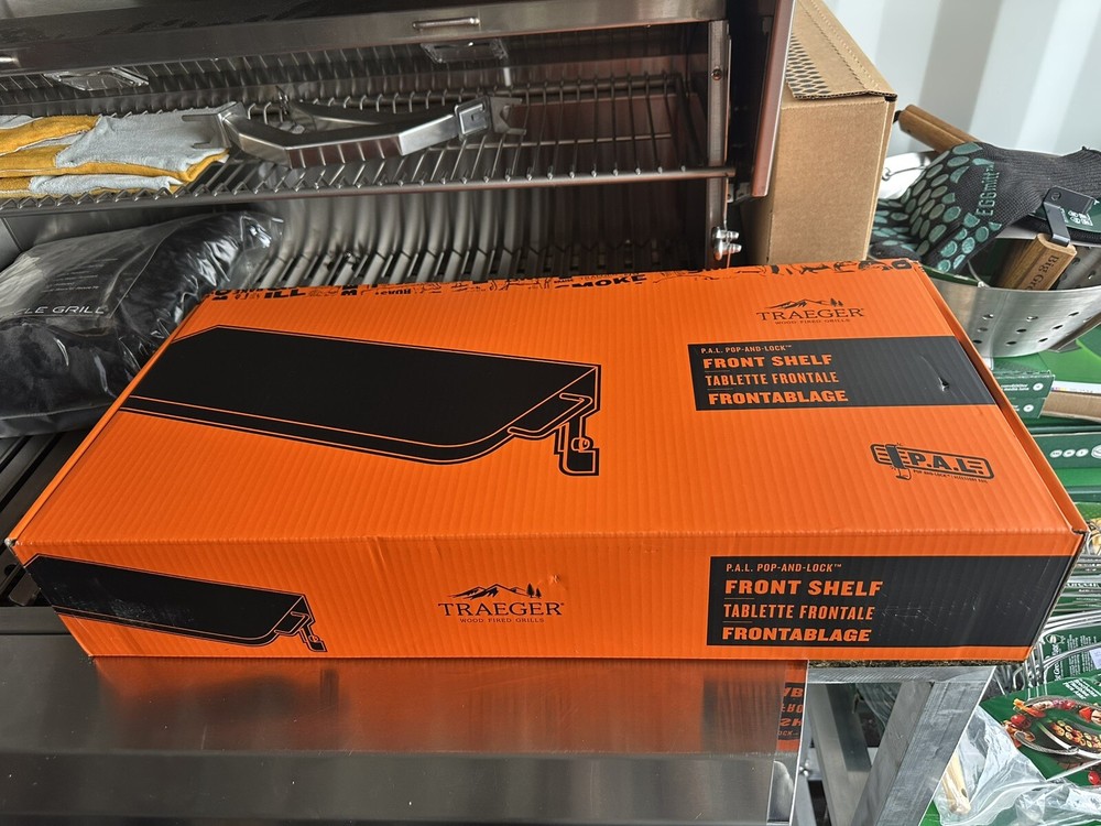 Traeger P.A.L. Pop-And-Lock Front Shelf - BAC604 (NEW)