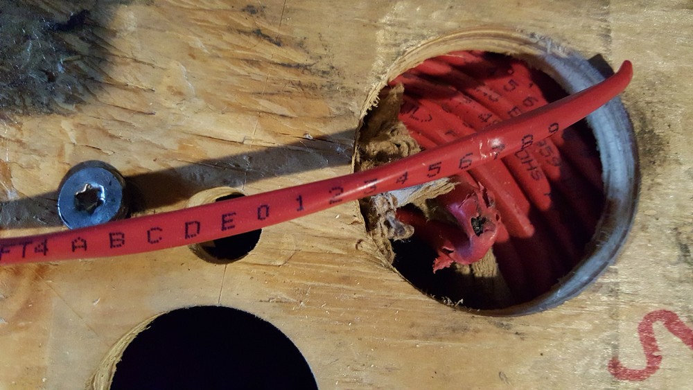 CSC 250010 12/2C 12awg Solid Bare Riser Fire Alarm/Audio/Comm Cable Red /50ft