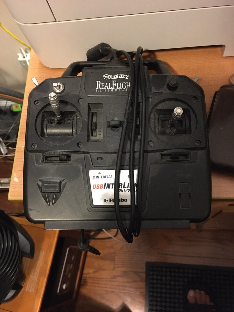 Great Planes Real Flight R/C Flight Simulator Futaba Controller