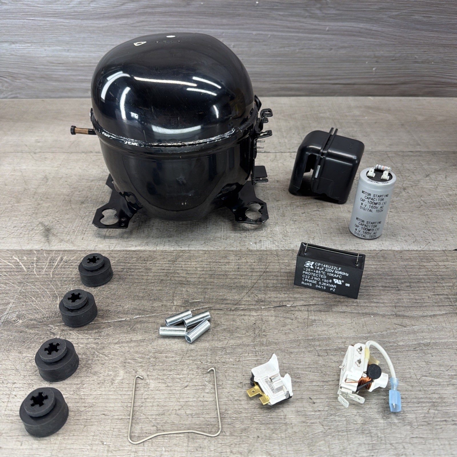 FFI12HBX Replacement Refrigeration Compressor 1/3 HP R-134A ****1 BRACKET BENT