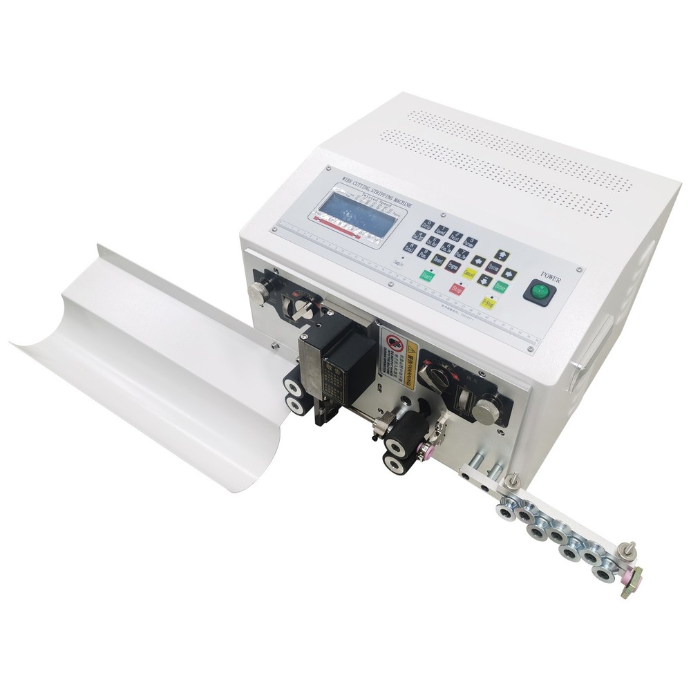 500W 110V Full Automatic Computer Wire Stripping Cutting Machine 3000-8000 pcs/h