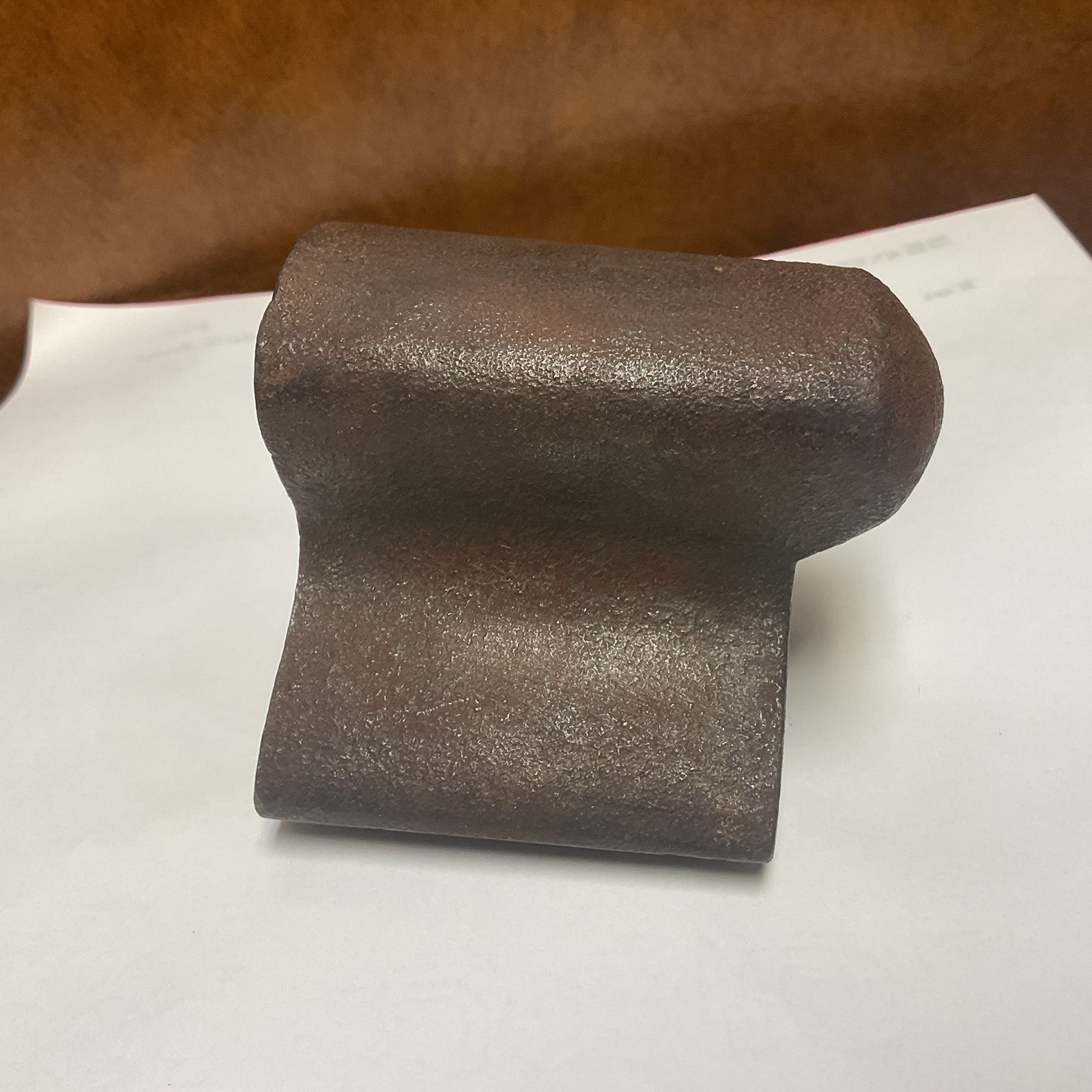 Vintage Auto - Body Shop Dolly/ Hand Anvil . No Markings.