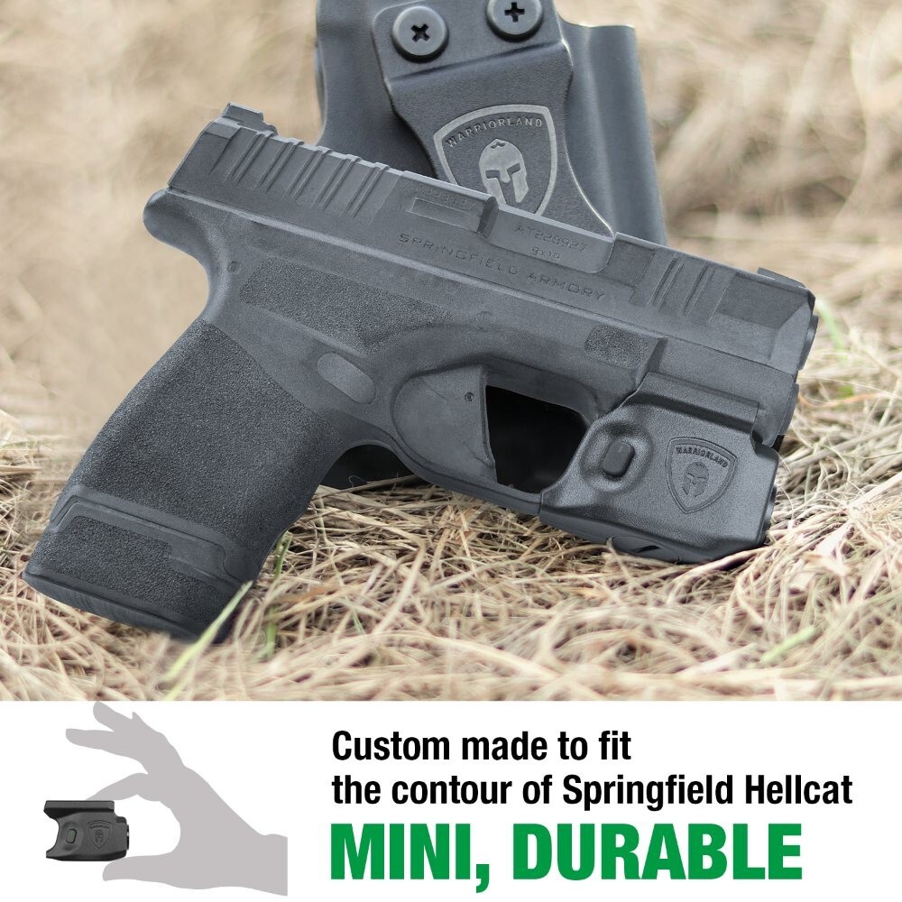 TSG IWB RH Holster & Mini Gun Light Combo: Springfield Hellcat (Not Hellcat Pro)