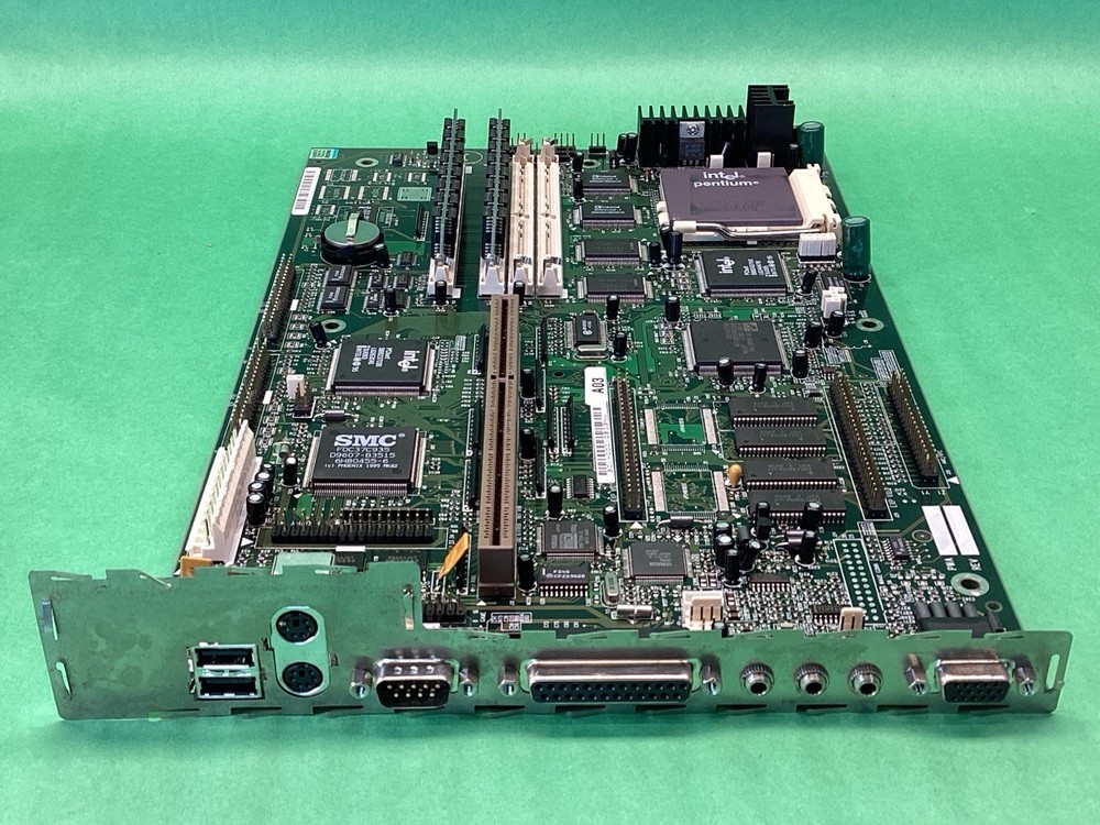 Vintage Socket 7 Motherboard 28980-001 + Intel Pentium CPU + RAM - UNTESTED