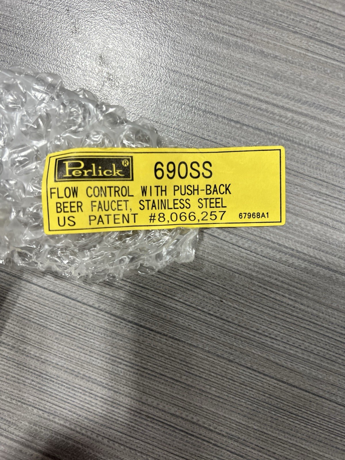 Perlick 690SS Facuet Stainless Steel