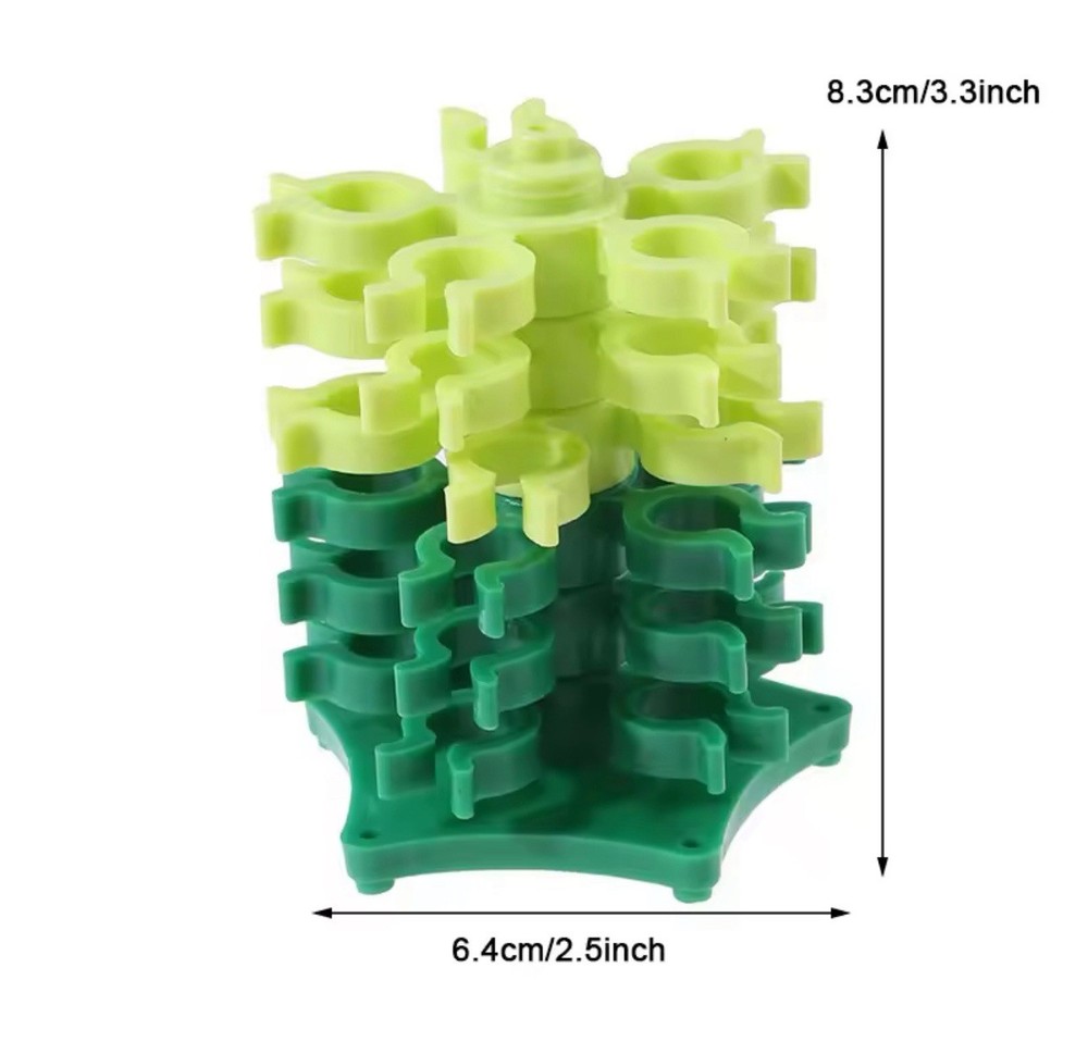 Storage Tower Stand for 30 Thread Spools Sewing Bobbin Organizer