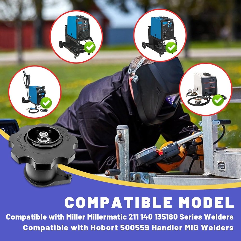 Miller Welder Spool Adapter Hub Replacement Black Plastic
