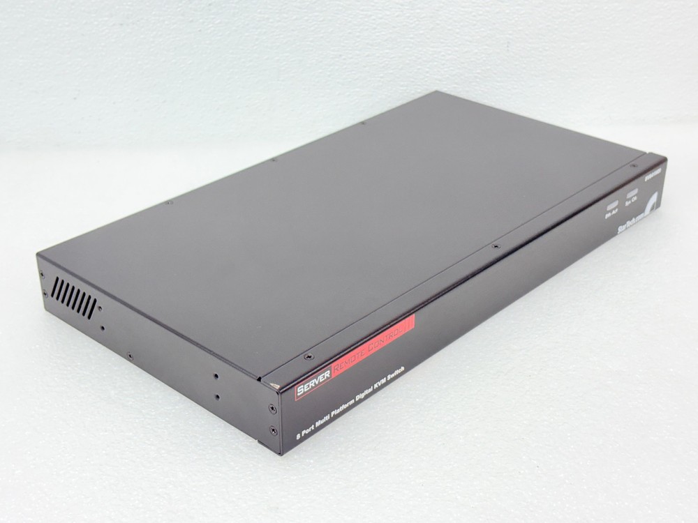 StarTech SV841HDI 8-Port Multi-Platform Digital IP KVM Switch Only - Black