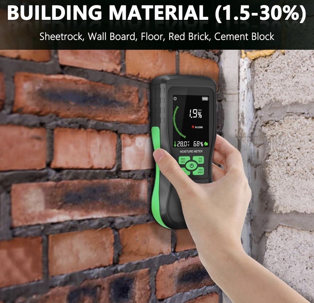HY18 Pinless Moisture Meter for Non-Destructive Induction(Read Description)