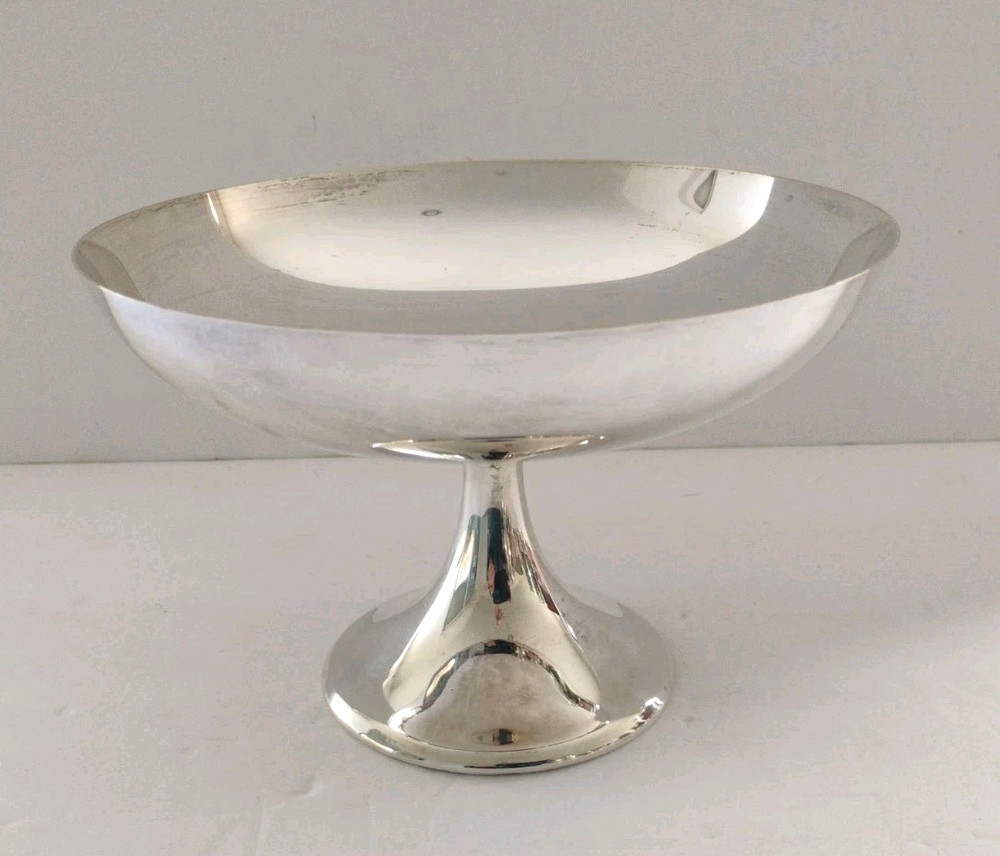 Vintage FB Rogers 1883 Silver Plate Candy Or Nut Dish 7-1/4 Inch Award Engraving