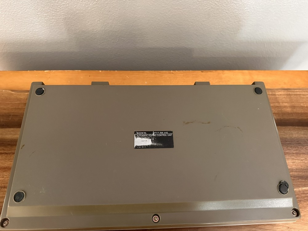 SONY Model RM-440 - Professional Video Automatic Editing Control Unit