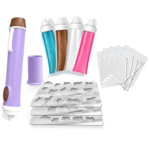 Real Cooking Chocolate Pen 2 Kit - Includes 4 Chocolate Refills