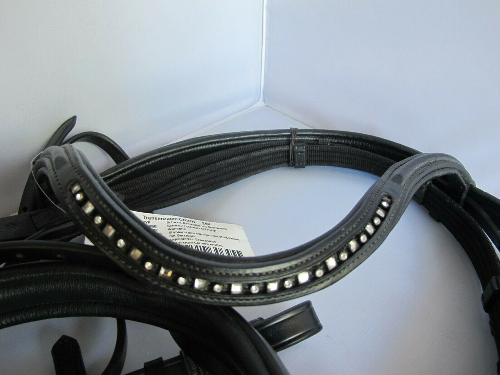 Kieffer Black Snaffle Bridle Orion 269
