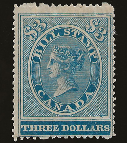 Canada. 1854 First Bill Issue, FB 17 mint