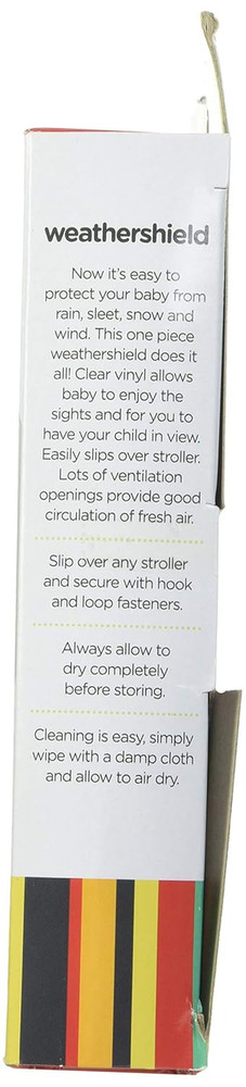 Single Jogging Stroller Weathershield