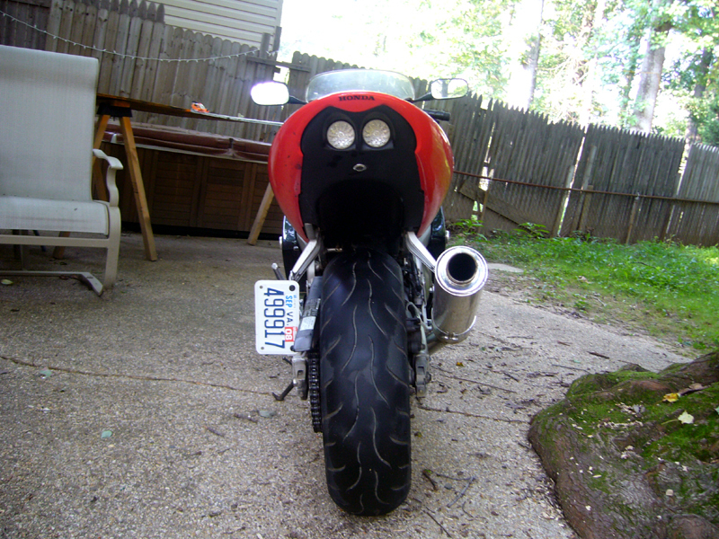 Honda CBR 600 License plate side mount bracket f4 f4i f3 f2 Fender eliminator