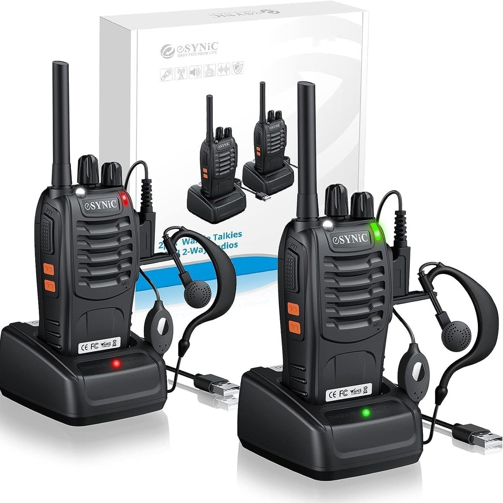 Professional Rechargeable Walkie Talkies for Clear Long-Range Communication