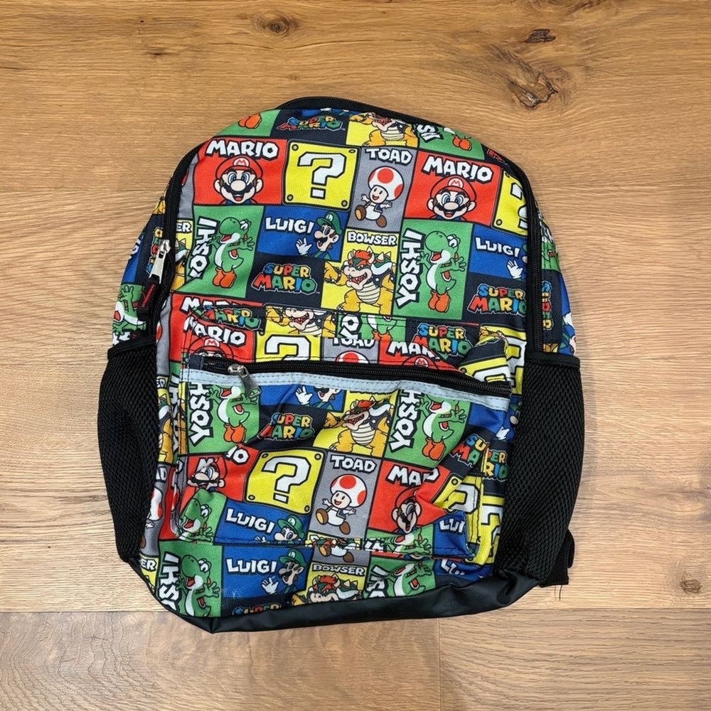 Kids Super Mario Backpack