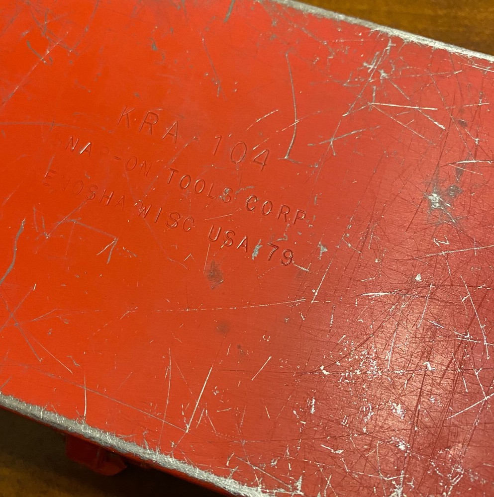 Snap-On KRA-104 Tool Box 1979