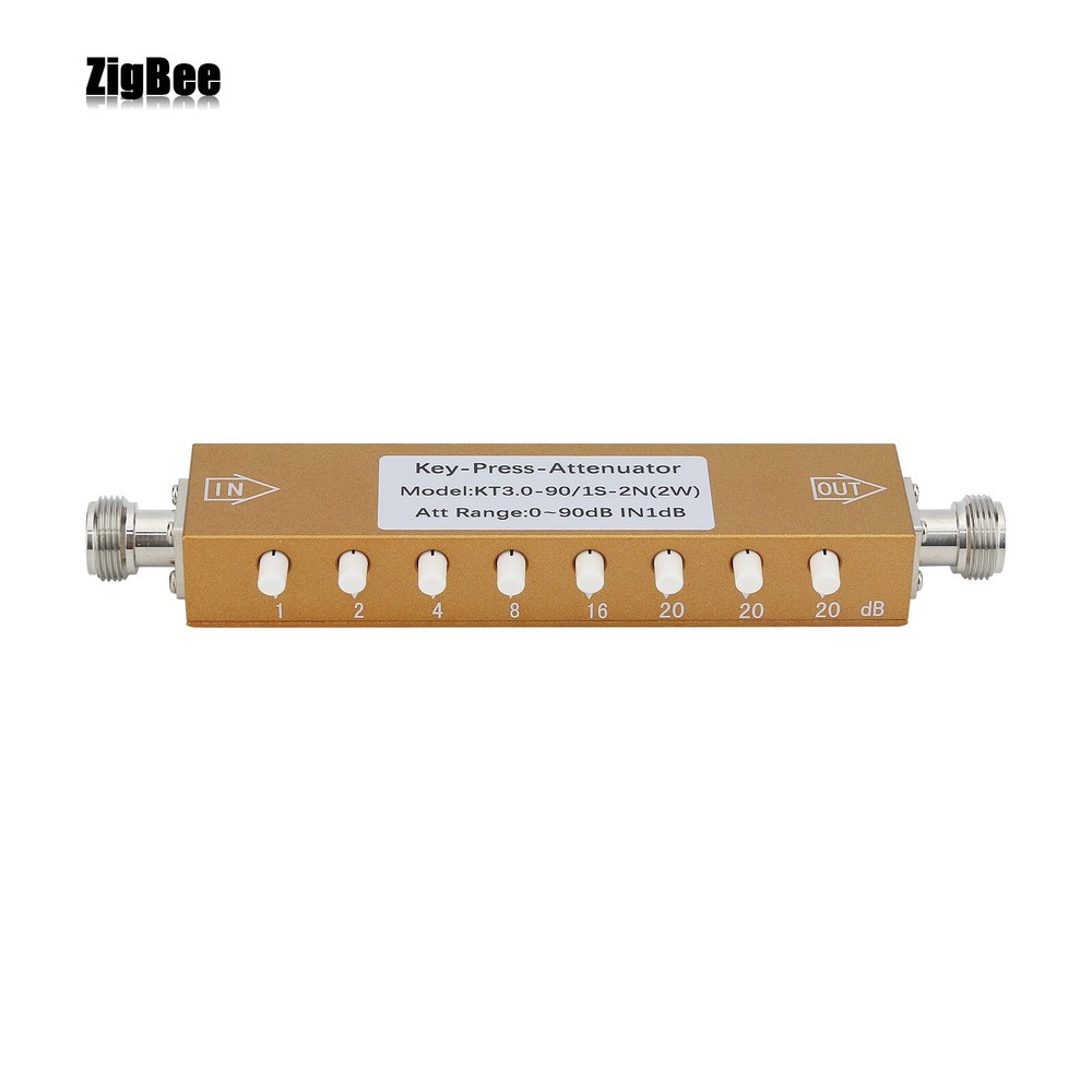 2WN-KK RF 0-90dB Adjustable Attenuator High Quality Digital Step RF Attenuator